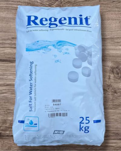 Van Veldhuisen Techniek - Regenit zouttabletten 25 kg